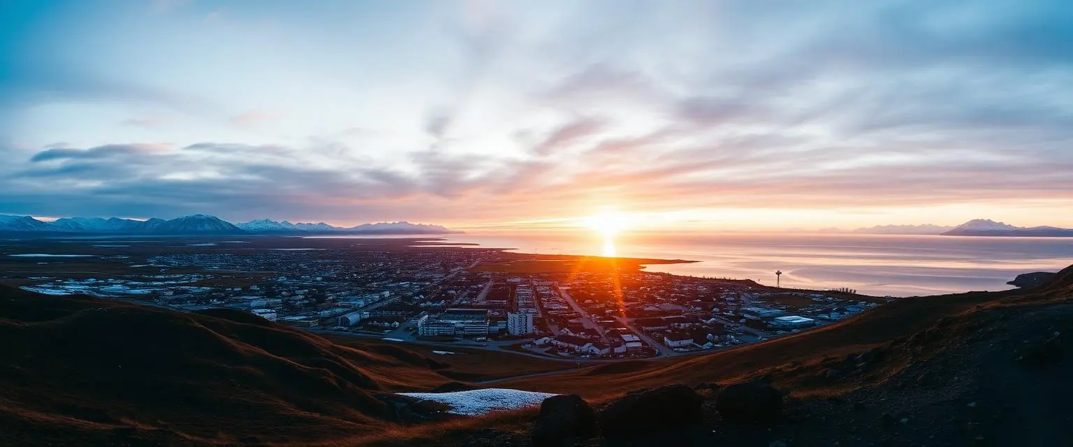 Iqaluit, Nunavut skyline