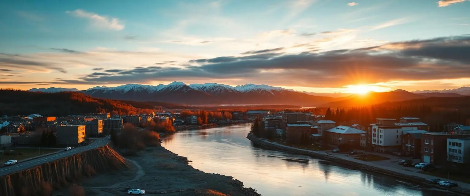 Whitehorse, Yukon skyline